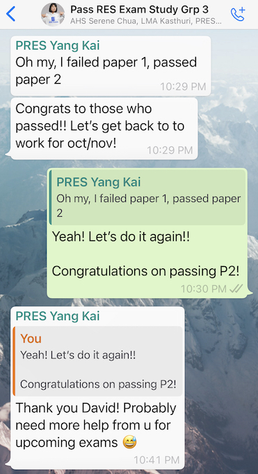 PASS RES Exam Testimonials